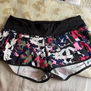 Lululemon Speed Shorts